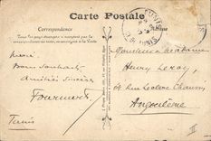 Año de Bono del hombre negro del negro de la POSTAL de la VENDIMIA