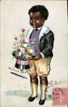 CPA Negre Enfant Noir 