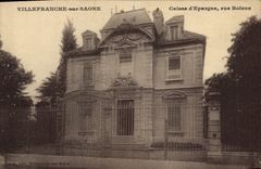 CPA Banque Caisse d'Epargne rue Boiron Villefranche sur Saone 