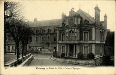 CPA Banque Vierzon Hotel de Ville Caisse d'Epargne 