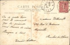 CPA Banque Vierzon Hotel de Ville Caisse d'Epargne 