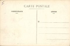 VINTAGE POSTCARD Vesoul Bank the Savings bank and Street of the Fairground