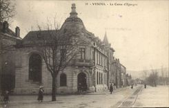 VINTAGE POSTCARD Bank Savings bank Vesoul