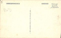 CPA Folklore Auvergne La bourree