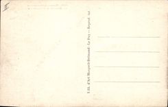 CPA Folklore Auvergne La Bourree des conscrits