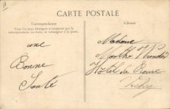 CPA Folklore Auvergne La Bourree 