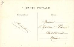 CPA Folklore Auvergne La Bourree Vis a vis