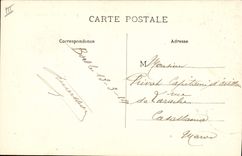 CPA Folklore Auvergne La Bourree Croisement
