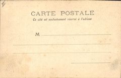 CPA Folklore Auvergne La Bourree Vis a Vis