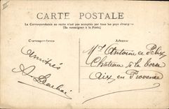 CPA Folklore Auvergne La Bourree Croisement