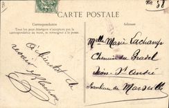 CPA Folklore Auvergne La Bourree 