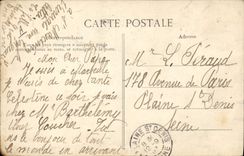 CPA Folklore Auvergne La Bourree 