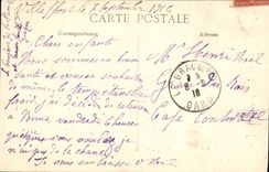 CPA Folklore Auvergne La Bourree 