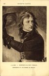 VINTAGE POSTCARD Napoleon 1st Museum of the Louvre Bonaparte to the Bridge of Arcole