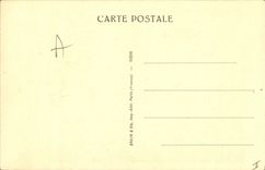 VINTAGE POSTCARD Napoleon 1st Museum of the Louvre Bonaparte to the Bridge of Arcole