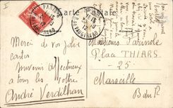 VINTAGE POSTCARD Napoleon 1st Paris the Invalids Museum of the army Bust of Napoleon 1st