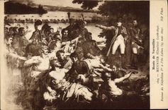 VINTAGE POSTCARD Napoleon 1st Museum of Versailles Meynier Return of Napoleon 1st to the Island Lobau