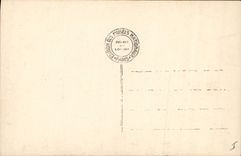 VINTAGE POSTCARD Napoleon 1st Palate of Versailles Guiand Translation of the remainders of Napoleon 1st