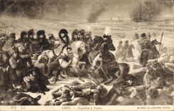 CPA Napoleon 1er a Eylau Gros
