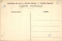 CPA Napoleon 1er Ajaccion Musee de la Mairie Masque de Napoleon 1er