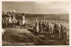 VINTAGE POSTCARD Napoleon 1st Museum of Versailles Berthon rendering of Ulm 1803
