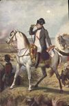 CPA Napoleon 1er a la bataille de Wagram Musee de Versailles