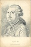 CPA Louis XVI Bonneville Roi de France