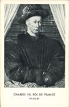 CPA Charles VII Roi de France