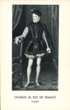 VINTAGE POSTCARD Charles IX King de France Clouet