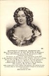CPA Montespan Athenais Marquise de