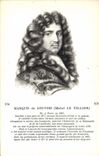 VINTAGE POSTCARD Marquis de Louvois Michel Tellier