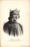 CPA Philippe IV le long Roi de France