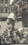 CARTE PHOTO Pigeons Enfant