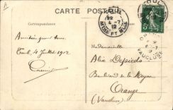 VINTAGE POSTCARD Colombe Toul Pigeon fancying Carries Jeanne d' Arc On the right the military dovecote Militaria