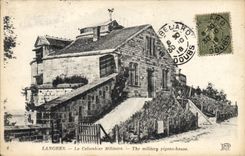 CPA Colombe Colombophilie Langres Le colombier militaire Militaria