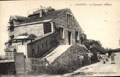 CPA Colombe Colombophilie Langres Le colombier militaire Militaria