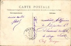 CPA Militaria Les Zouaves au camp L'astiquage en plein air