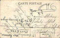 CPA Militaria Zouave La triple entente Defense de Paris 