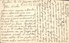 CPA Militaria Zouave La triple entente 