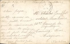 CPA Militaria Enfant Zouave 