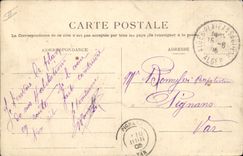 CPA Militaria Algerie Zouaves aux manoeuvres Sous la tente