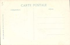 VINTAGE POSTCARD Militaria a detachment of Zouaves drill of Laigne Horse