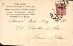 CPA Fantaisie Enfant Bebe Cheval