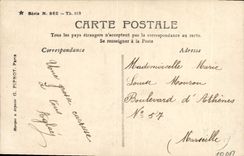 VINTAGE POSTCARD Fantasy Woman Theater De Lyzia