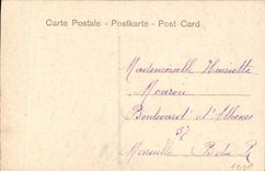 VINTAGE POSTCARD Fantasy Woman Theater Miss Margill