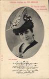 VINTAGE POSTCARD Fantasy Woman Theater Miss Marcelle Bordo of the Innovations