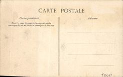 VINTAGE POSTCARD Fantasy Woman Theater Miss Marcelle Bordo of the Innovations