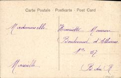 VINTAGE POSTCARD Fantasy Woman Theater Miss Louise Andre