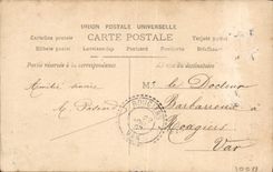 VINTAGE POSTCARD Fantasy Woman Theater Alice Bonheur