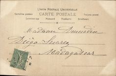 VINTAGE POSTCARD Fantasy Woman Theater Liana of Pougy Olympia